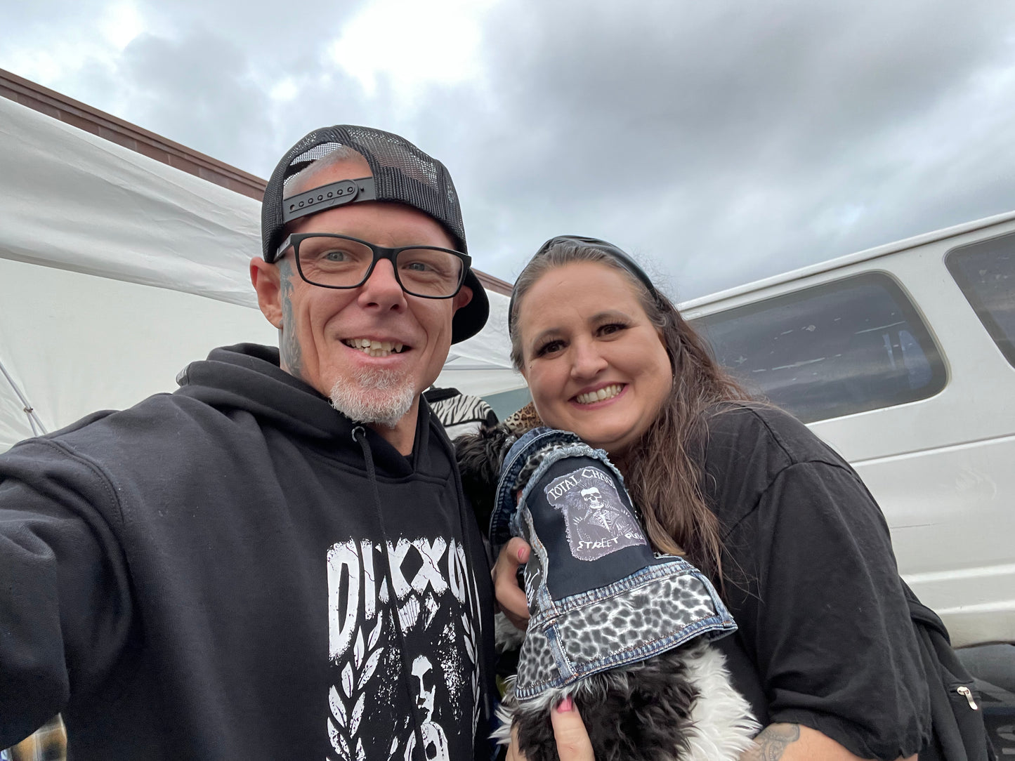 Custom Poppa JoNo Creations dog vest