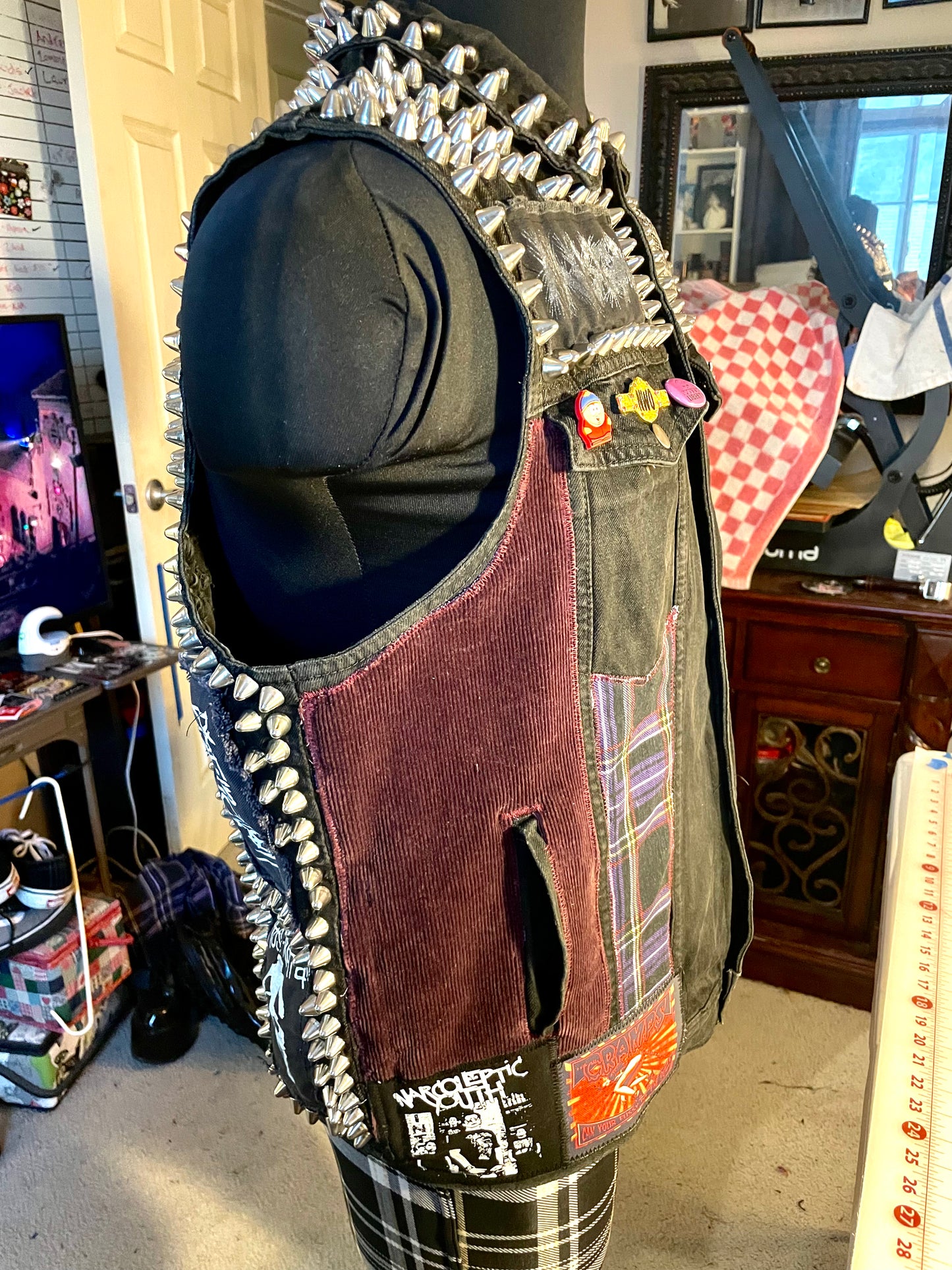 Custom Poppa JoNo Creations Punk Vest
