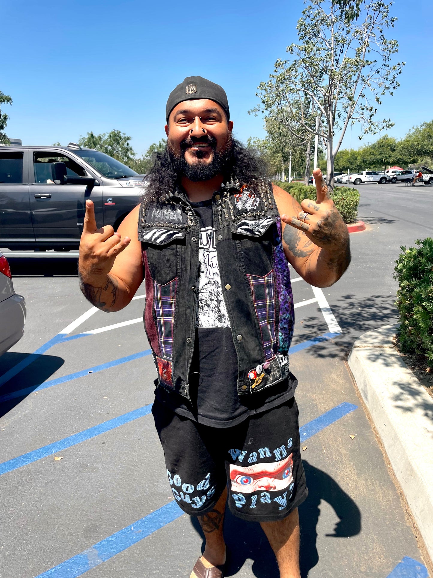 Custom Poppa JoNo Creations Punk Vest