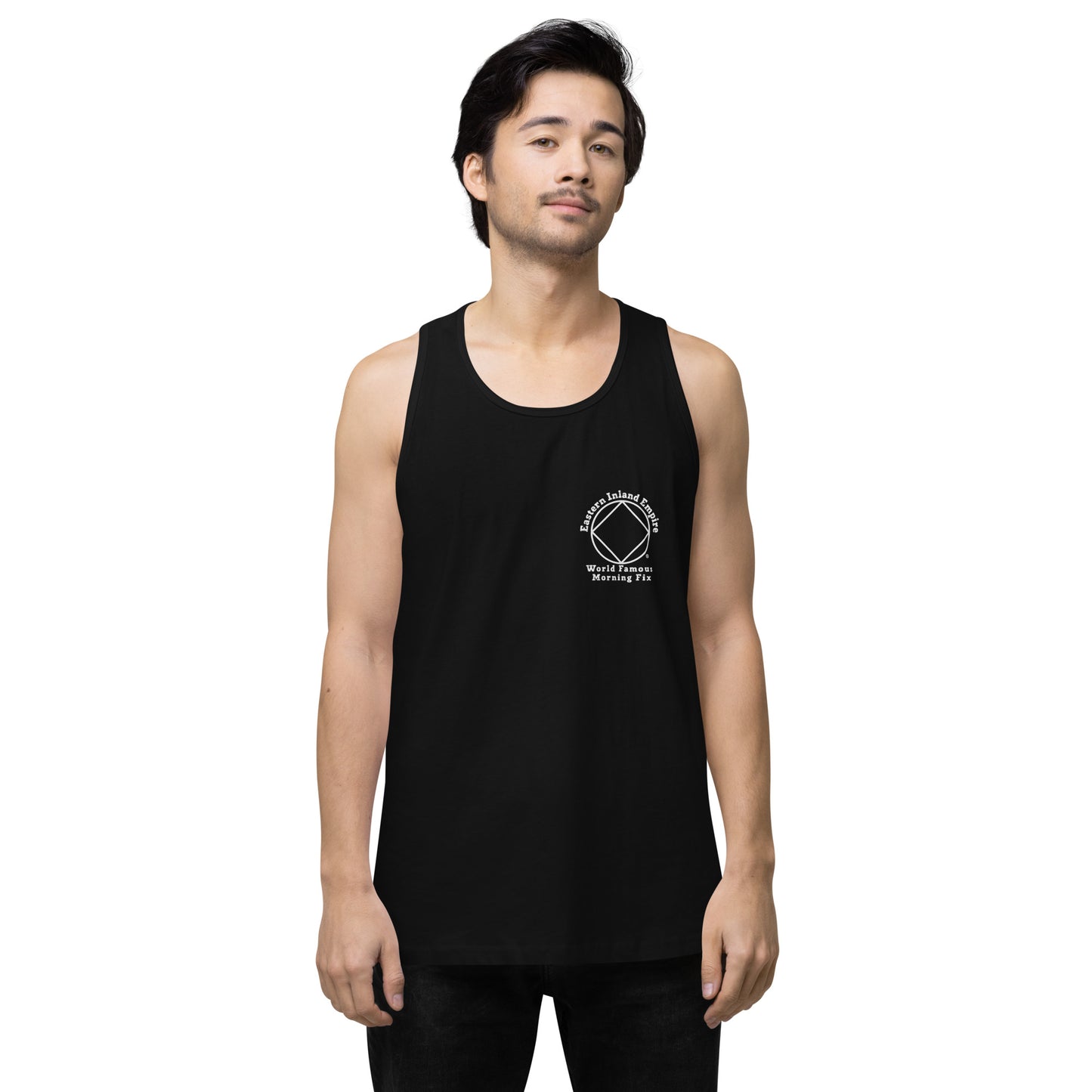 Morning Fix Men’s premium tank top