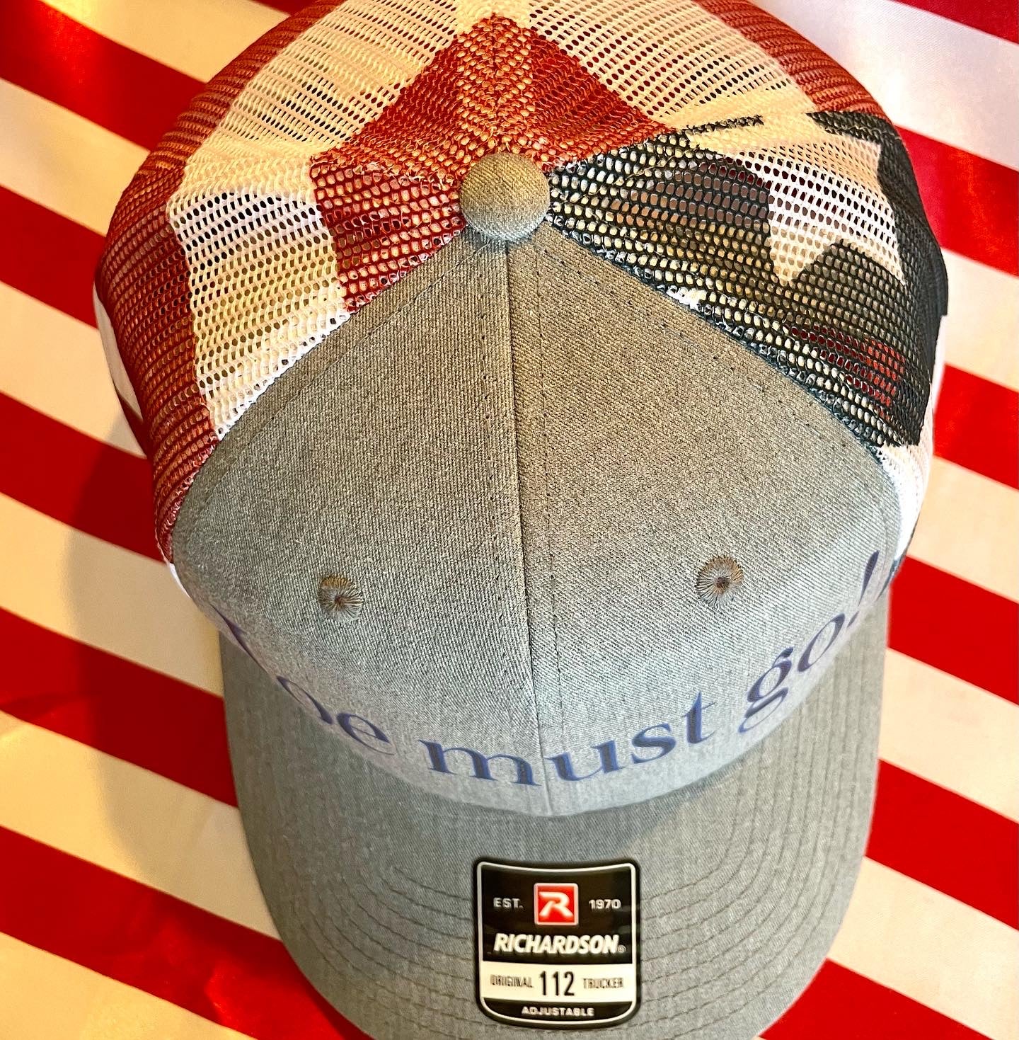 Joe must go! snap back trucker hat