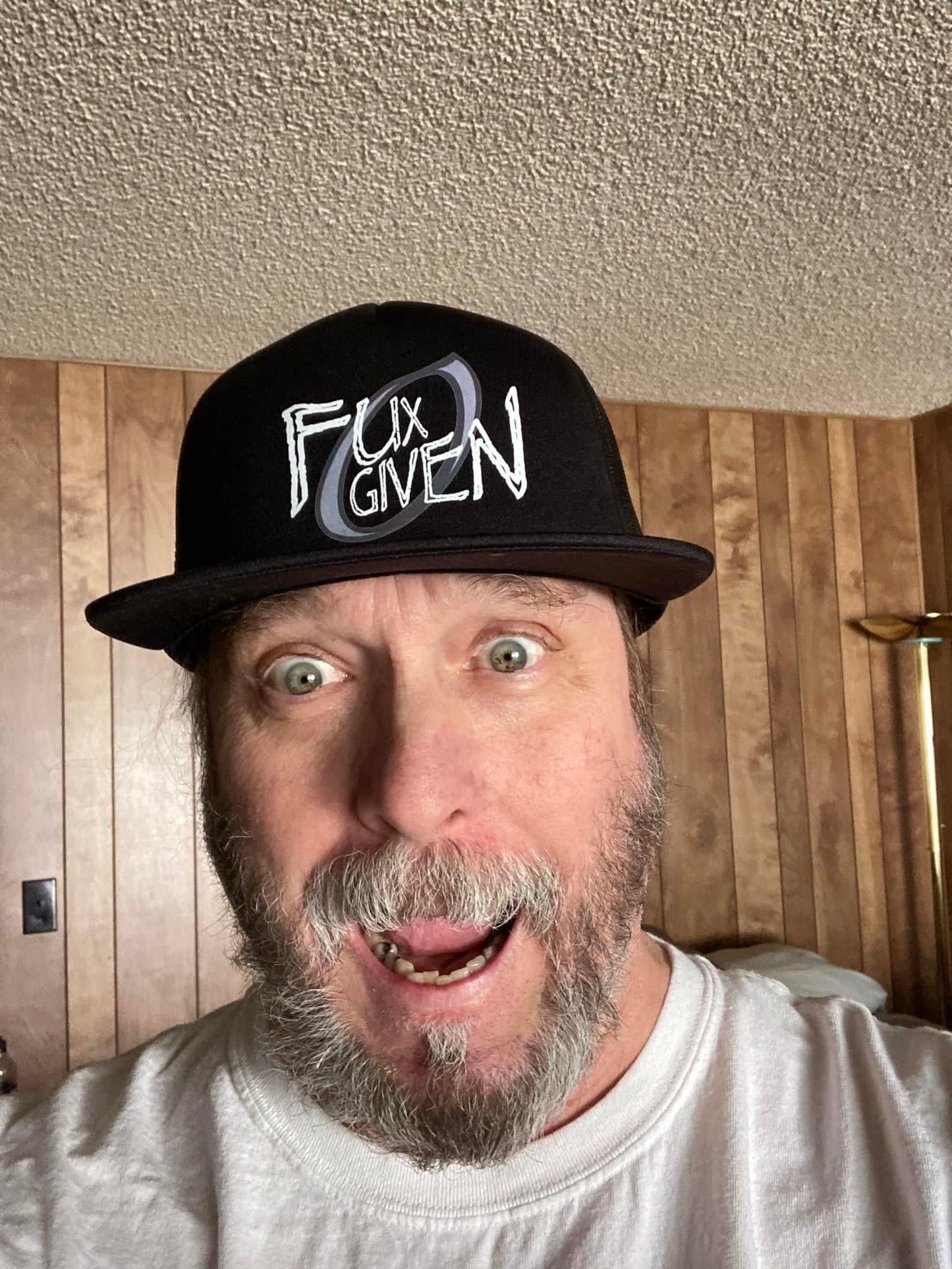 Zero Fux Given Poppa JoNo Creations Trucker Hat