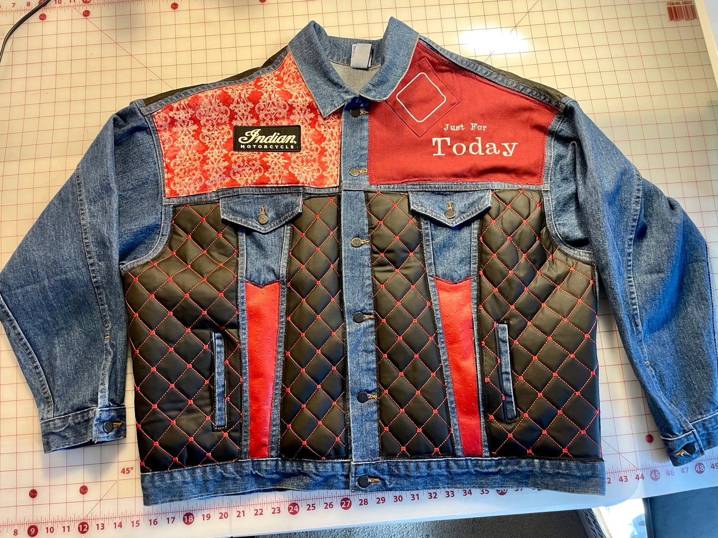 Recovery Biker Jacket Poppa JoNo Creations