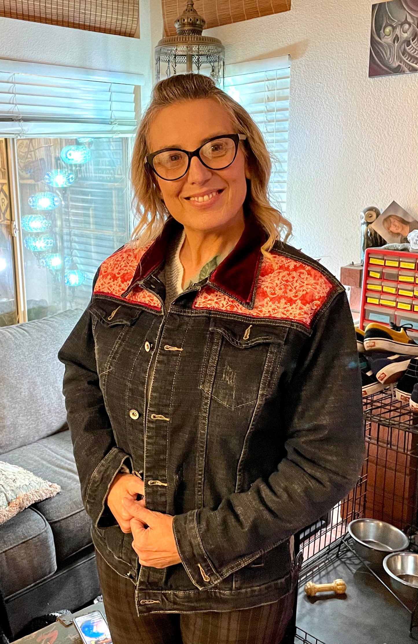 Faces Of Drop Dead Gorgeous Custom Jacket Poppa JoNo Creations
