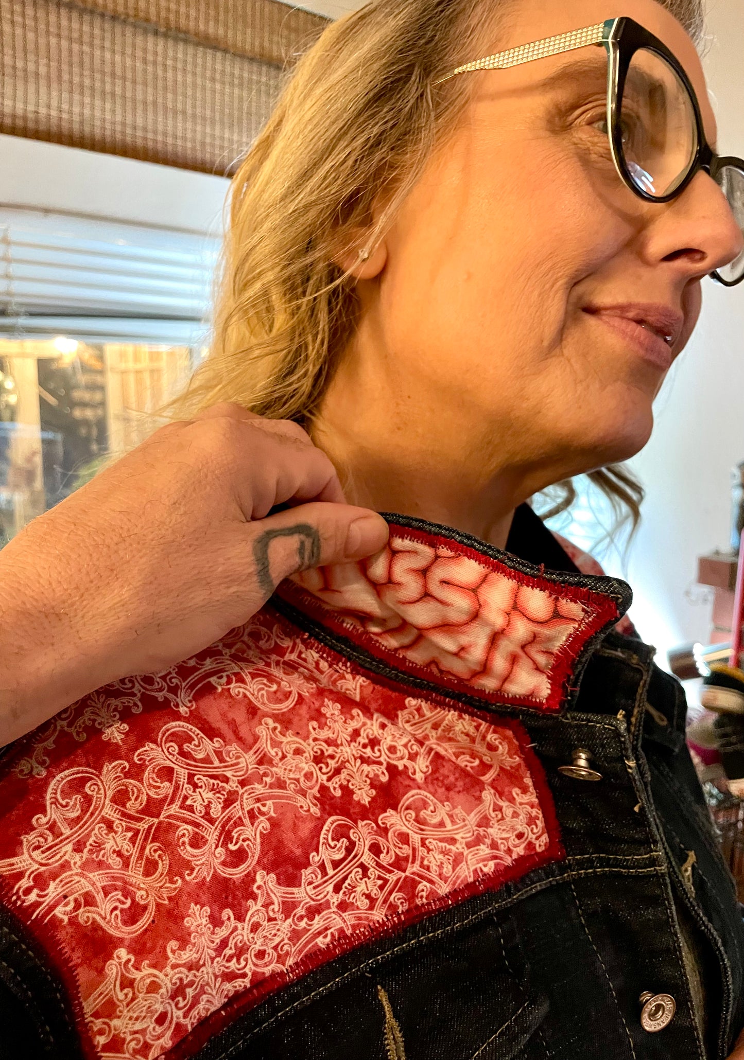 Faces Of Drop Dead Gorgeous Custom Jacket Poppa JoNo Creations