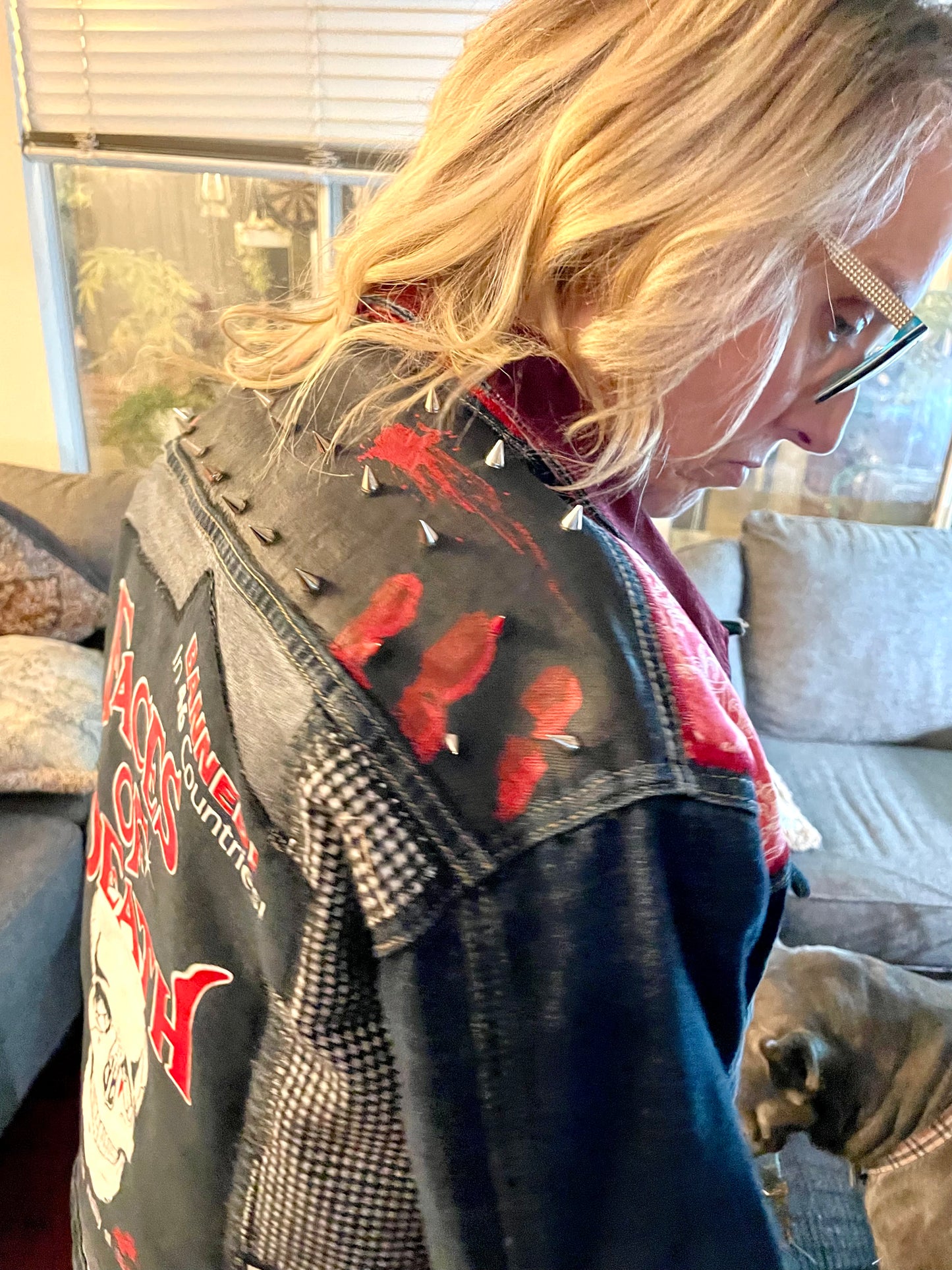 Faces Of Drop Dead Gorgeous Custom Jacket Poppa JoNo Creations