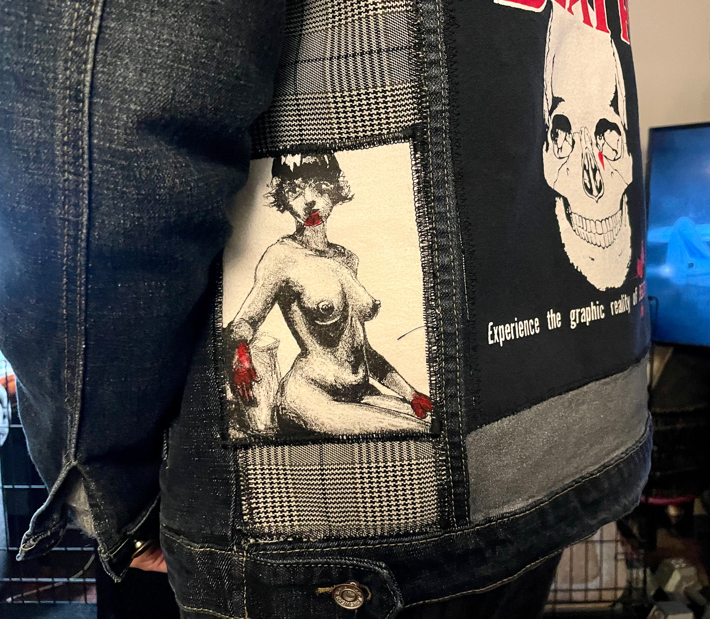 Faces Of Drop Dead Gorgeous Custom Jacket Poppa JoNo Creations