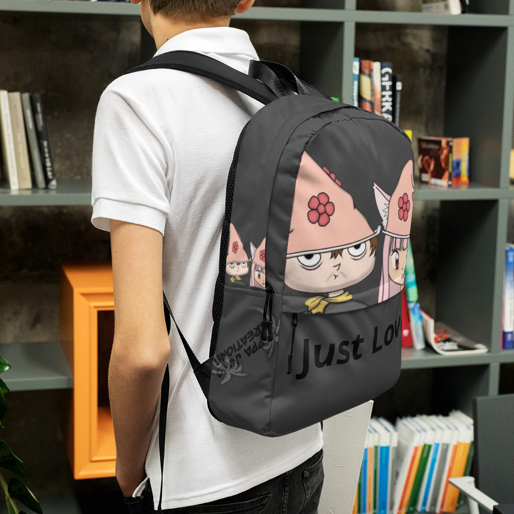 Just Love Poppa JoNo Creations & Bob's Backpack