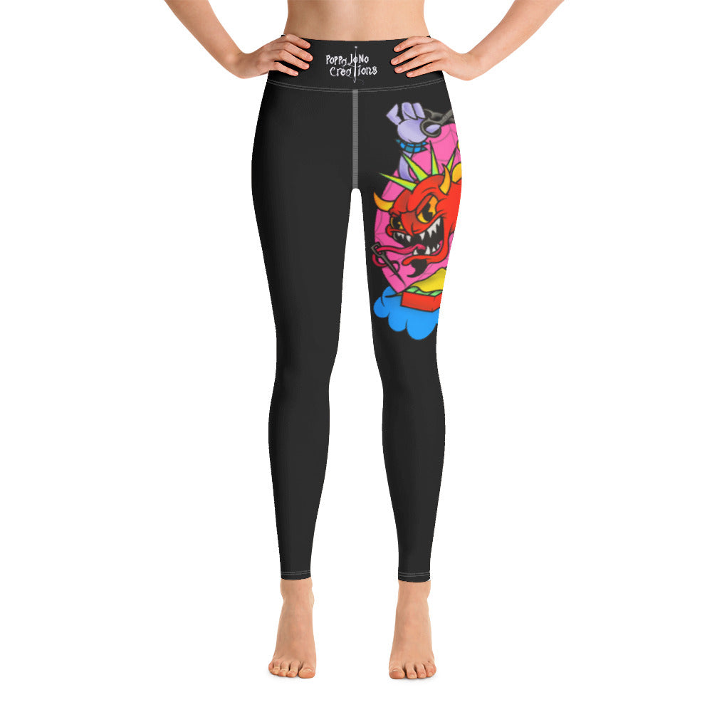 Kriss Moye Poppa JoNo Creations Yoga Leggings