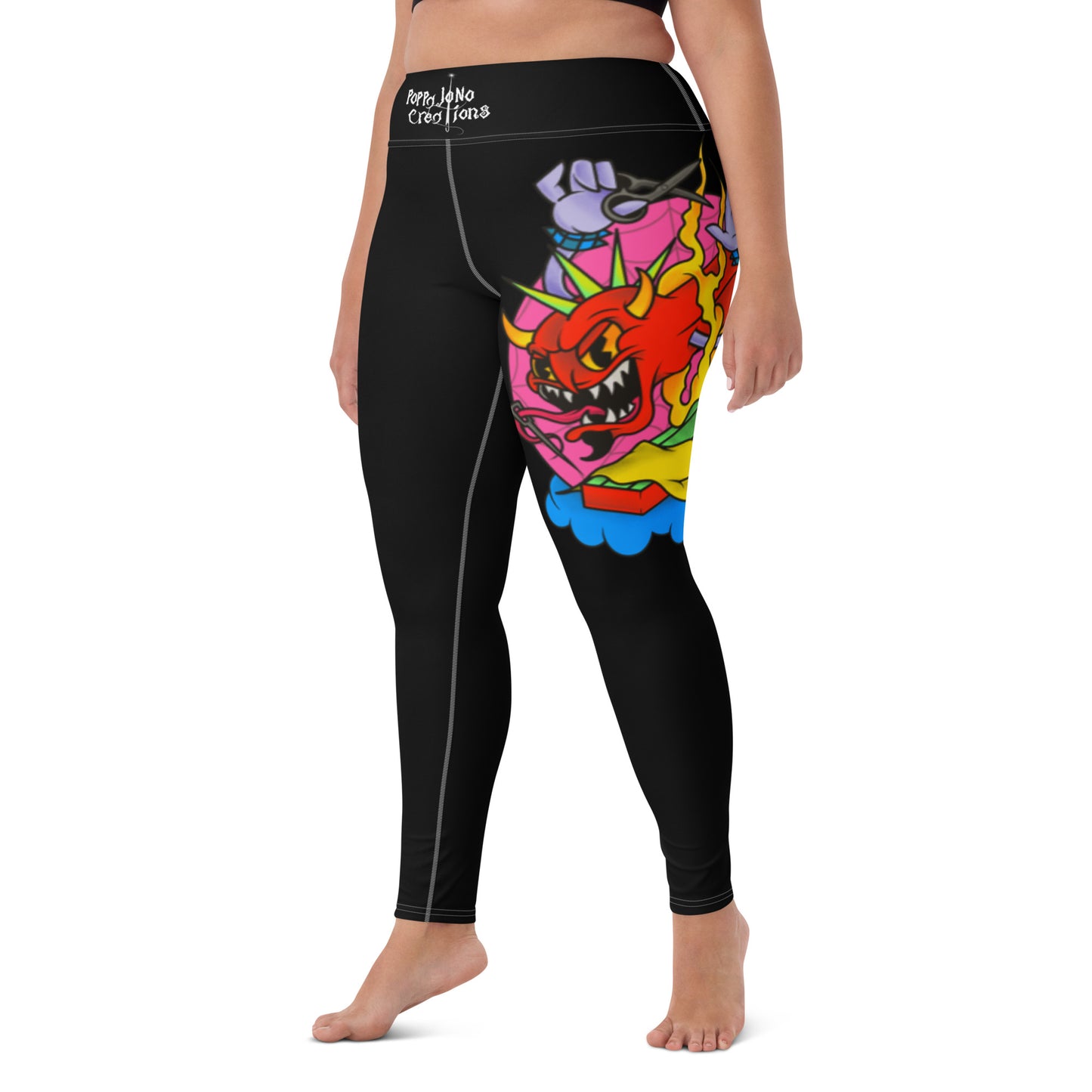 Kriss Moye Poppa JoNo Creations Yoga Leggings