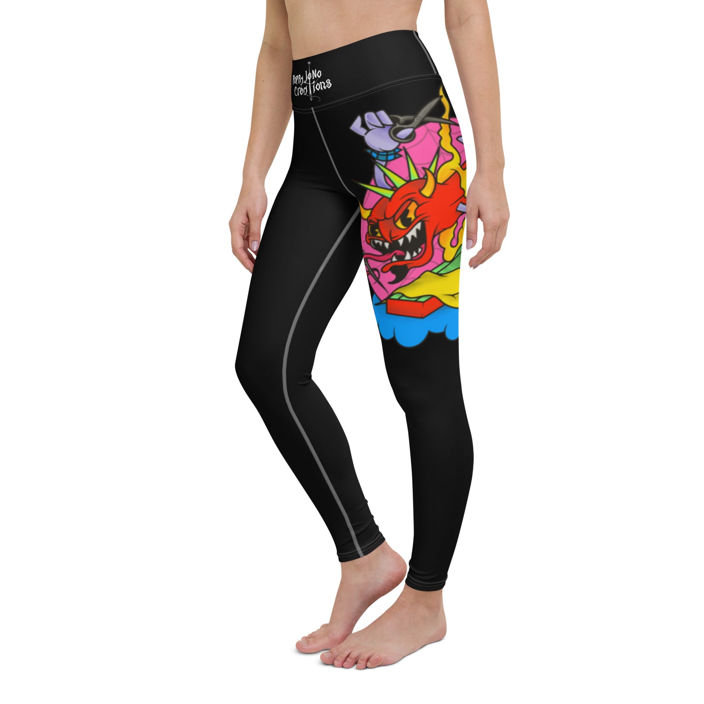 Kriss Moye Poppa JoNo Creations Yoga Leggings
