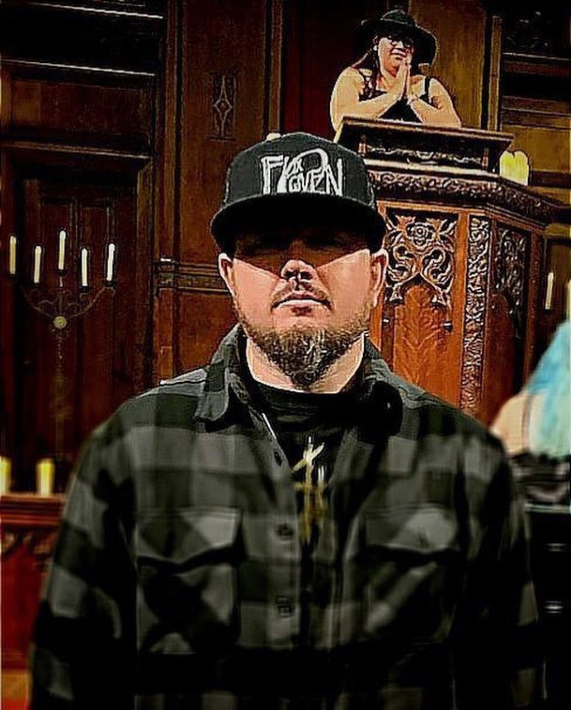 Zero Fux Given Poppa JoNo Creations Trucker Hat