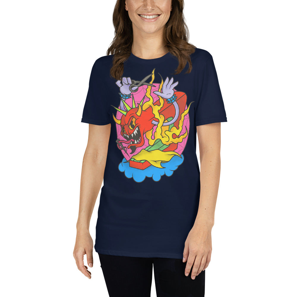 Mad Sews Kriss Moye Poppa JoNo Creations Short-Sleeve Unisex T-Shirt
