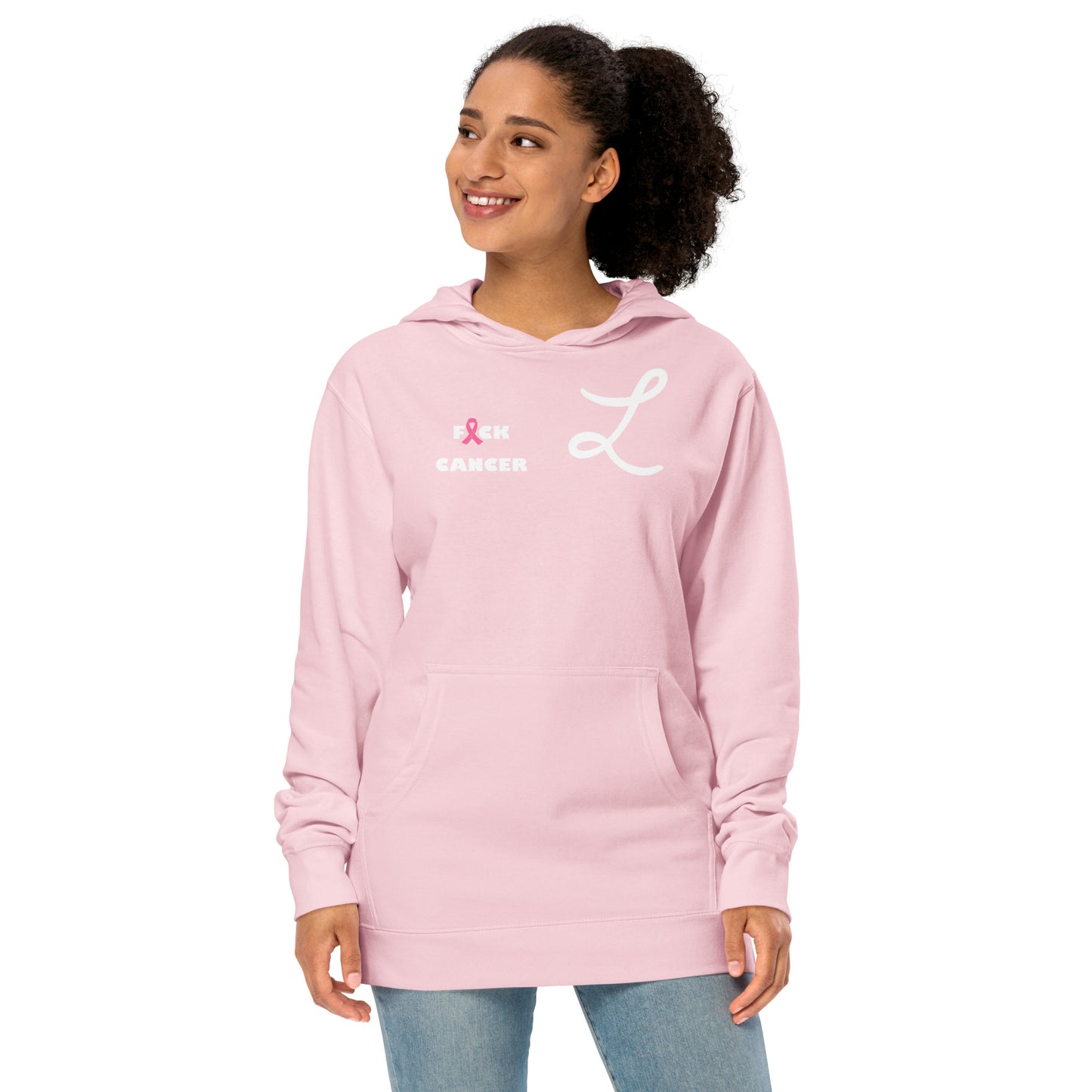 F Cancer WE GOT THIS pink Unisex midweight hoodie