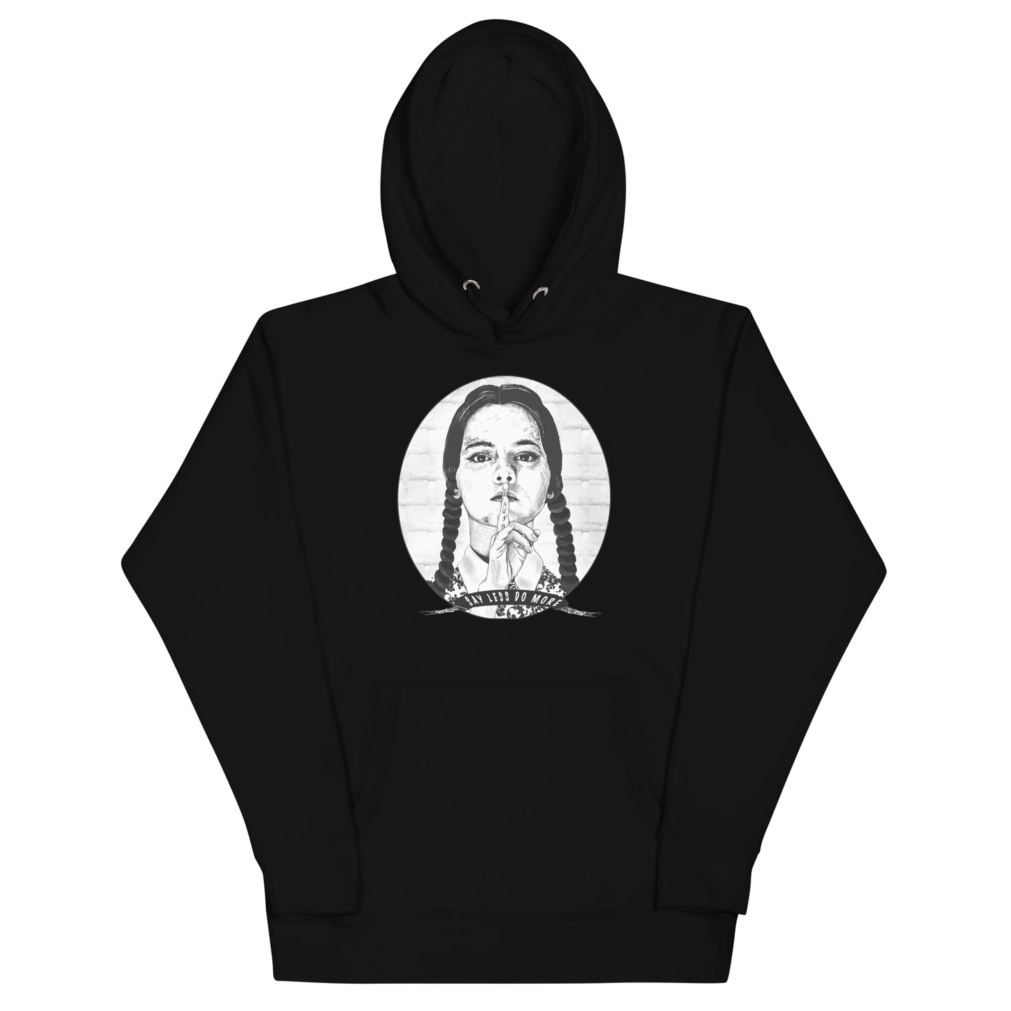 Wednesday STFU Poppa JoNo Creations Unisex Hoodie