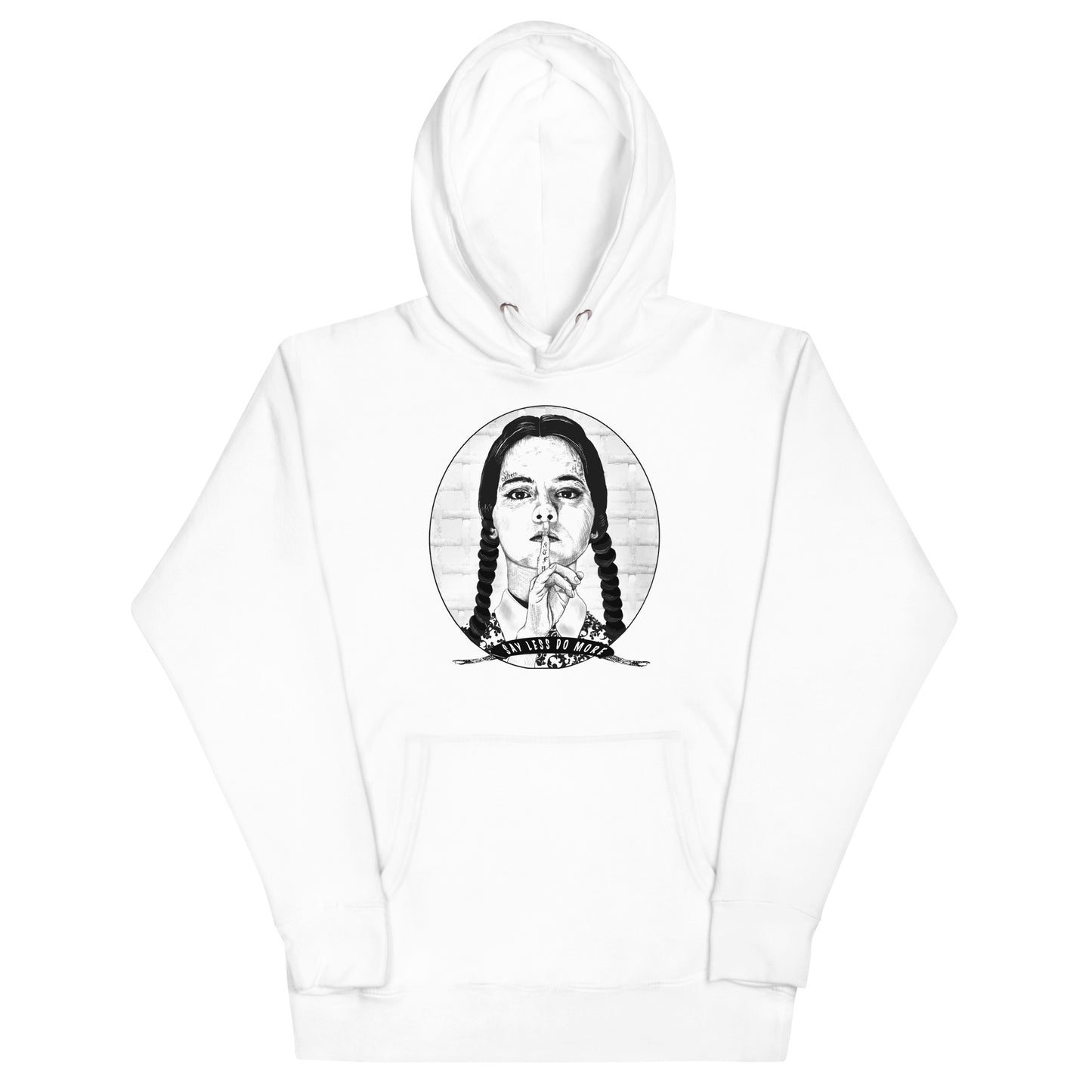 Wednesday STFU Poppa JoNo Creations Unisex Hoodie