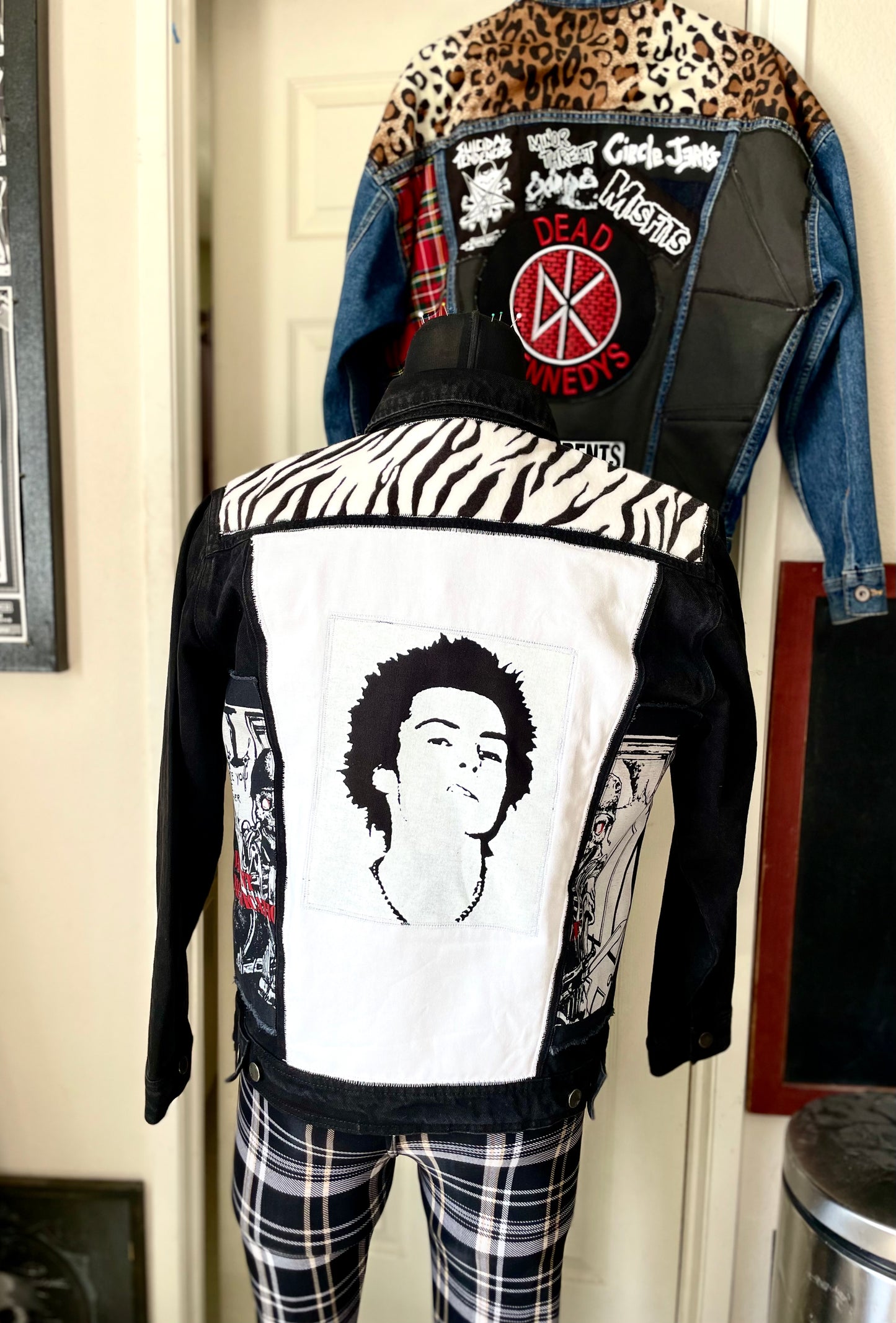 Custom Poppa JoNo Creations Denim Jacket