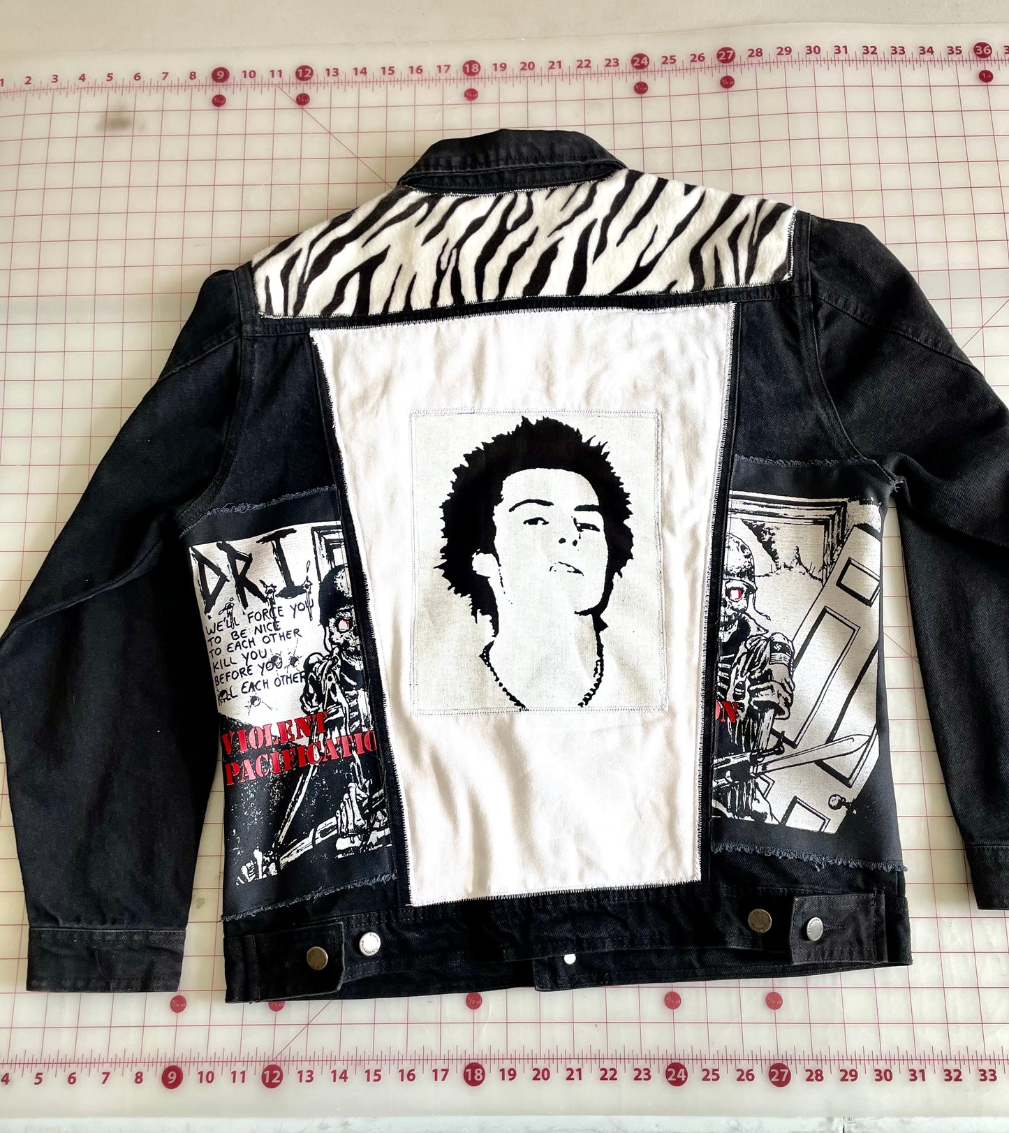 Custom Poppa JoNo Creations Denim Jacket