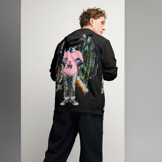 Mad Hears Poppa JoNo Creations Men’s windbreaker