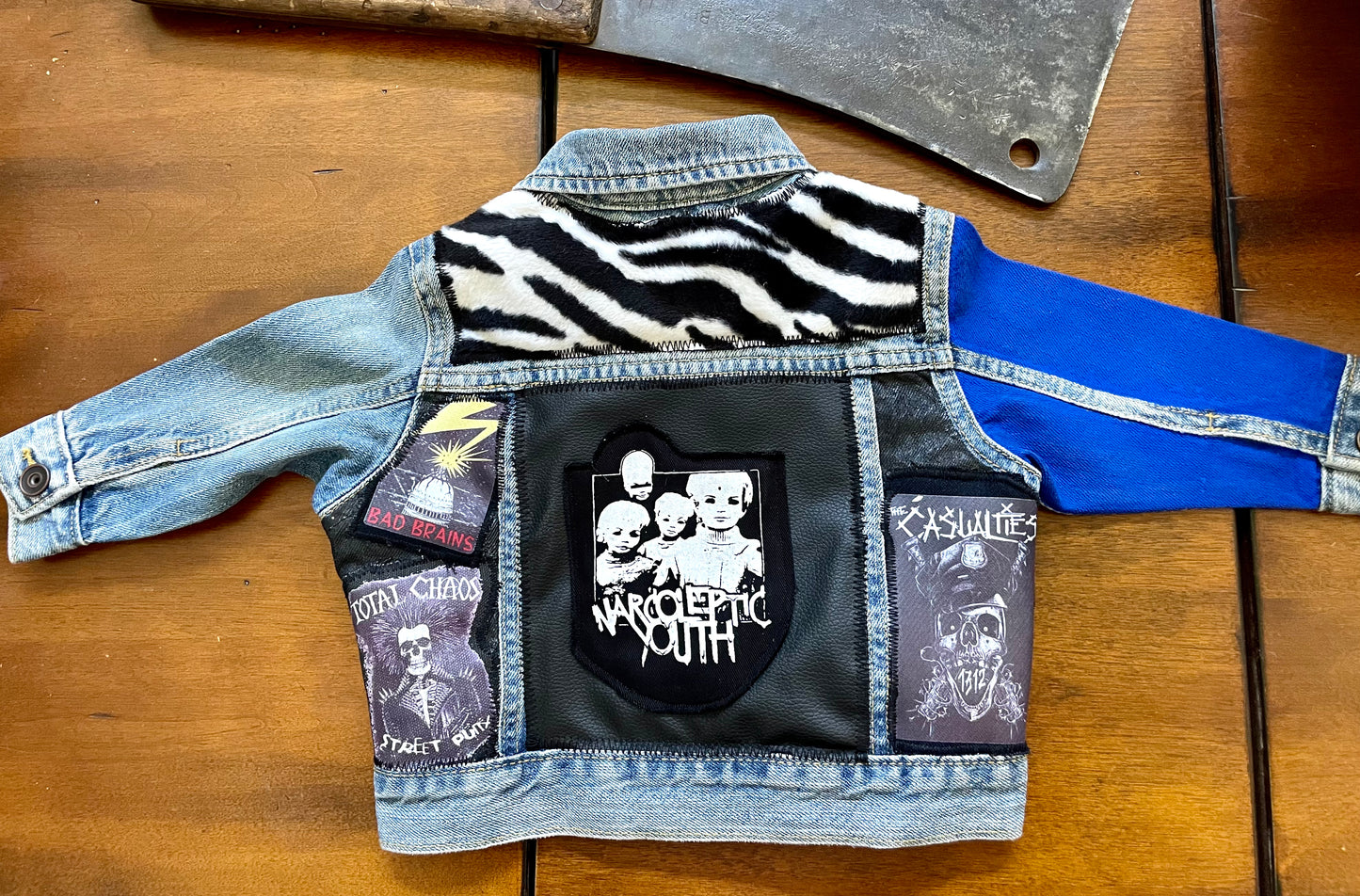 Poppa JoNo Creations kids punk jacket