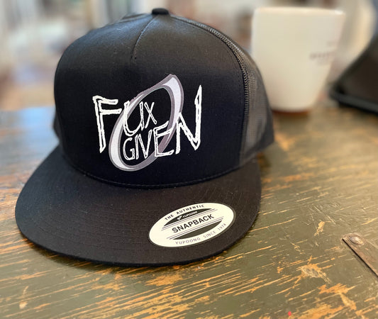 Zero Fux Given Poppa JoNo Creations Trucker Hat