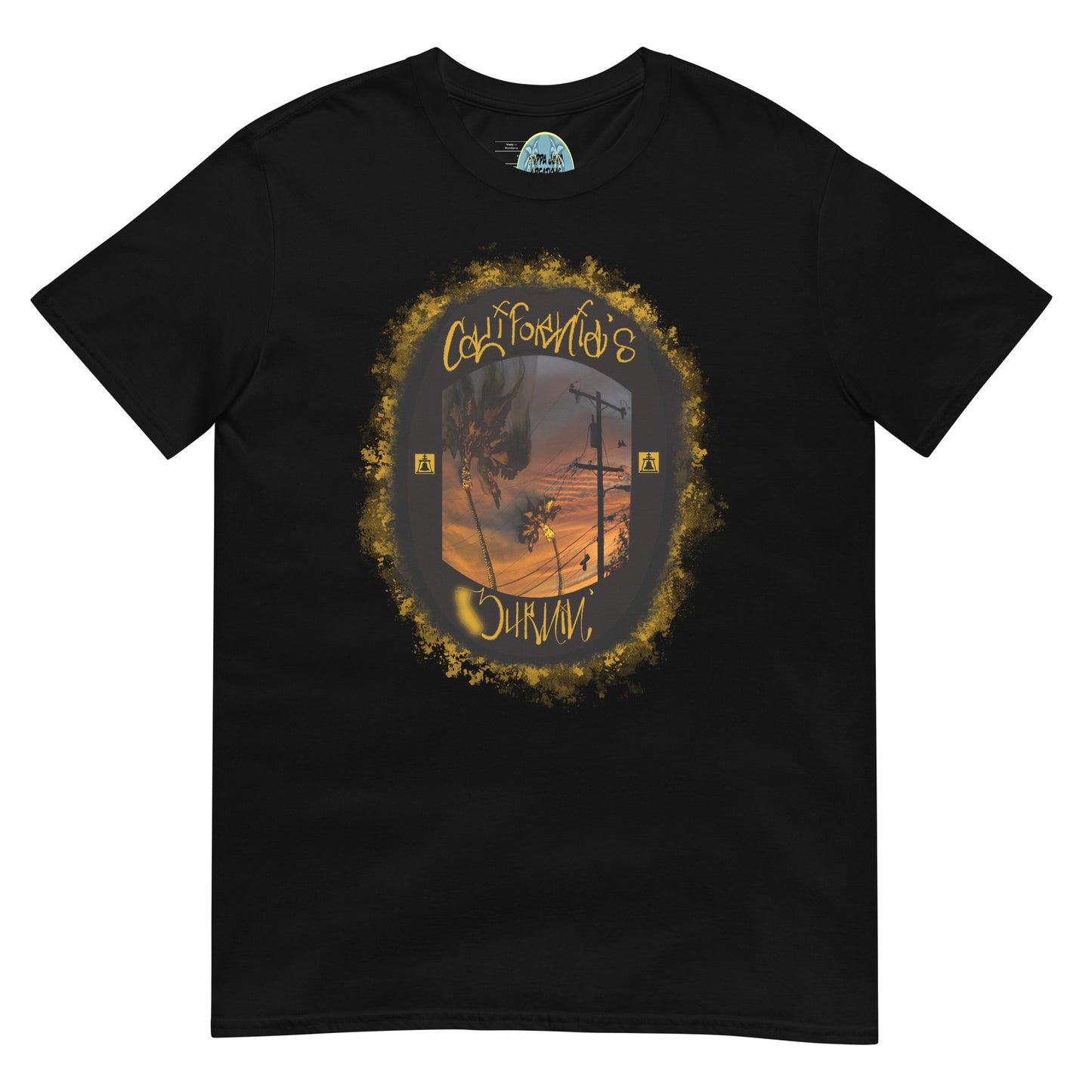 California's Burnin' Poppa JoNo Creations Short-Sleeve Unisex T-Shirt